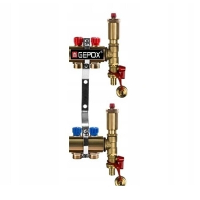 Rozdzielacz 2 obwody do grzejników C.O grzejnikowy